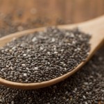 A spoonful of Chia Seeds