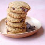 Almond butter chocolate chip cookies