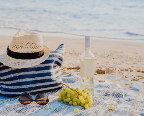 beach picnic